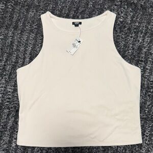Express Cream Tank Top